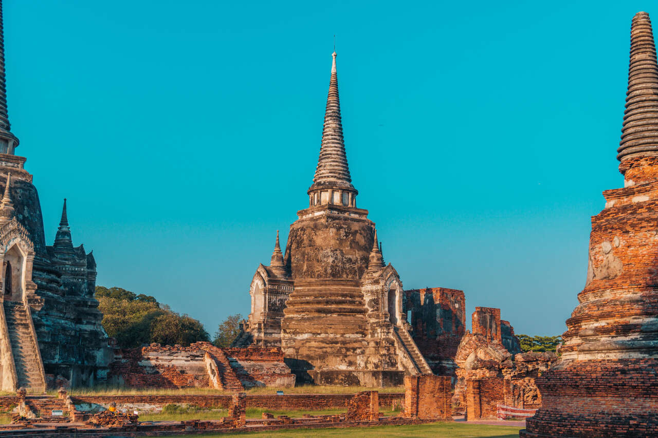 Ayutthaya Phra Si Sanphet Temple, Thailand